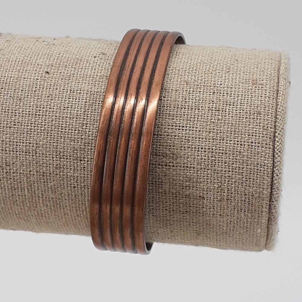 Cooper bracelet Southwestern Western Striped Boho Five Ribbed Bracelet